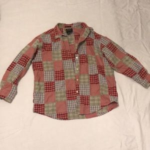 Women’s Vintage Eddie Bauer Legend LaConner Patchwork Shirt